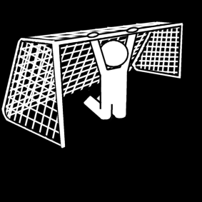 goal: pendre au barre